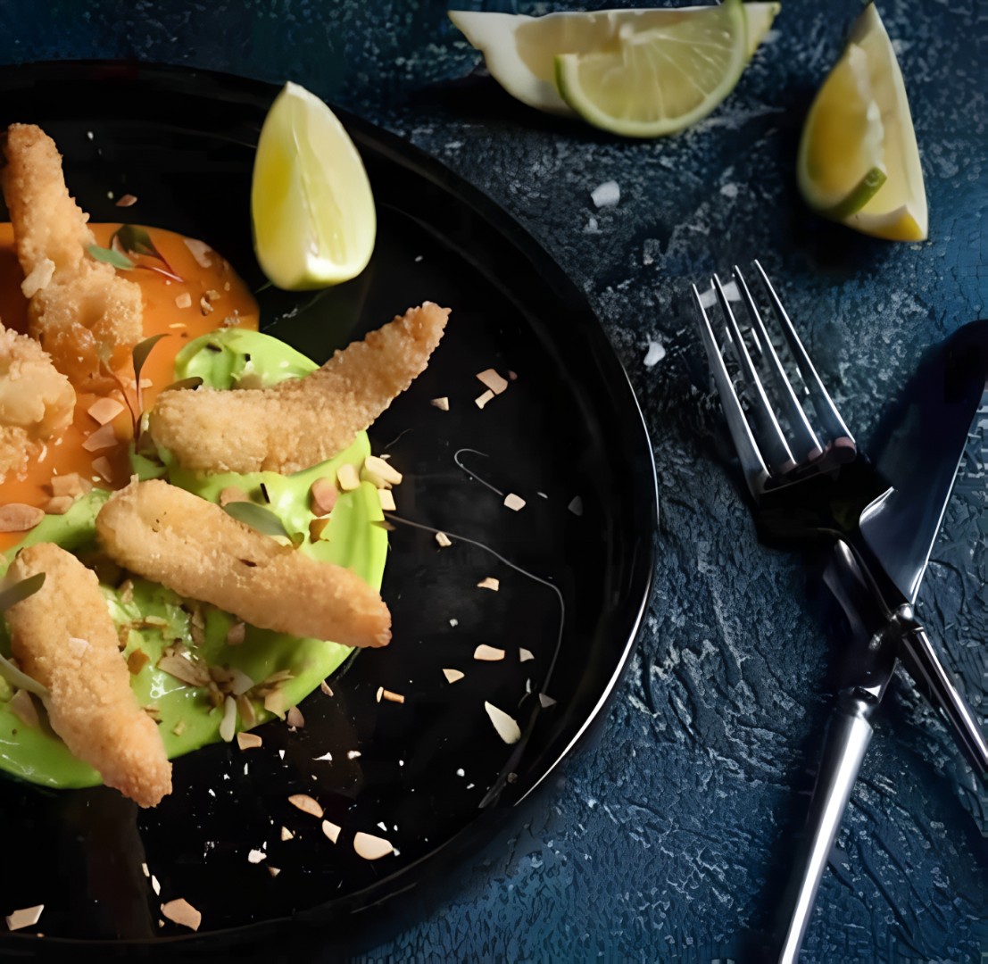 Креветки темпура