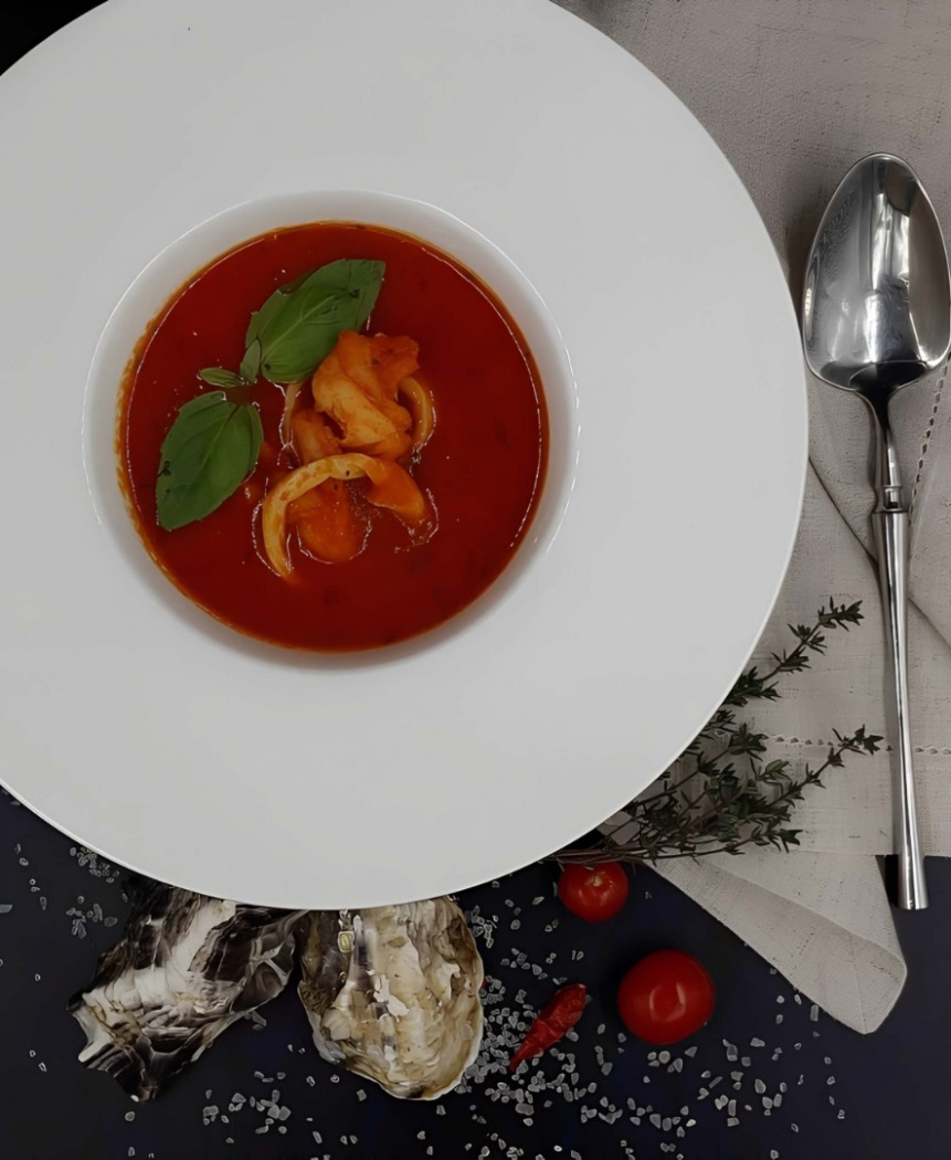 Тосканский томатный суп