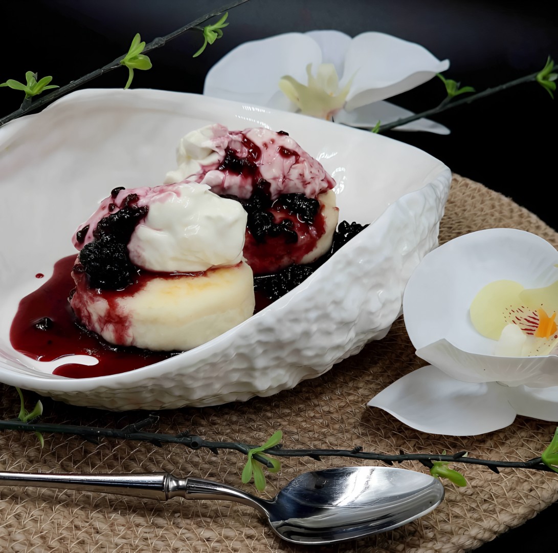 Сырники с конфитюром