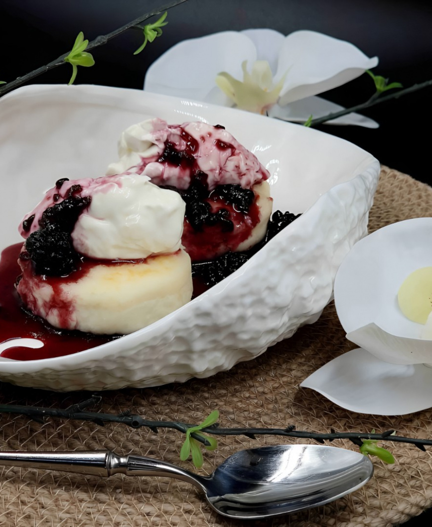 Сырники с конфитюром