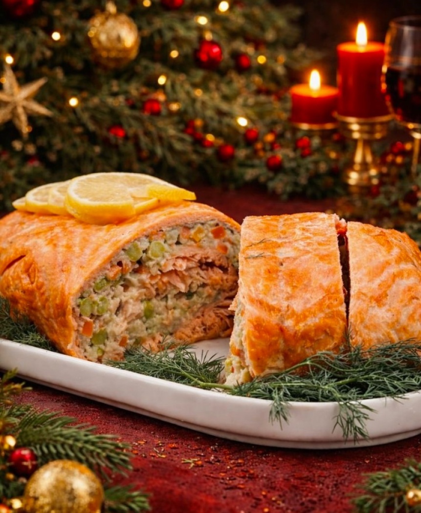 Рыбный рулет (горячий)